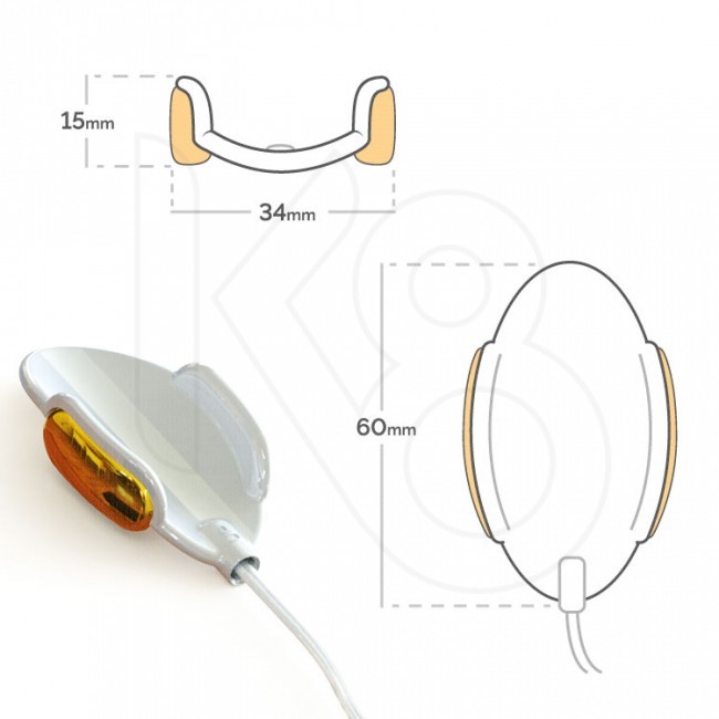 Kegel8 Gold Glide vaginalinis zondas be nikelio 4