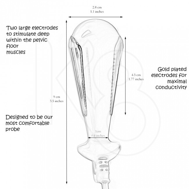 Kegel8 Comfort Gold Vaginalinis zondas 5